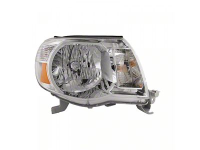 Headlights Depot Halogen Headlight; Passenger Side (05-11 Tacoma w/o Sport Package)