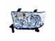 Headlights Depot Halogen Headlight; Driver Side (09-13 Tundra w/ Level Adjuster)