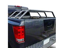 Heavy Metal Off-Road 9-Inch Triple Bed Bars; Bare Steel (04-15 Titan)