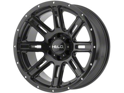 HELO HE900 Gloss Black 6-Lug Wheel; 20x9; 18mm Offset (03-09 4Runner)