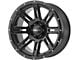 HELO HE900 Gloss Black 6-Lug Wheel; 20x9; 18mm Offset (03-09 4Runner)