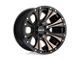 HELO HE901 Satin Black Dark Tint 6-Lug Wheel; 18x9; 18mm Offset (03-09 4Runner)