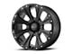 HELO HE901 Satin Black 6-Lug Wheel; 20x9; 18mm Offset (03-09 4Runner)