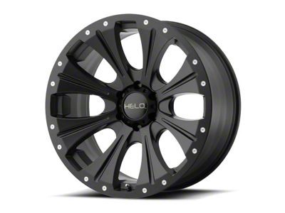 HELO HE904 Satin Black 6-Lug Wheel; 17x9; 0mm Offset (03-09 4Runner)