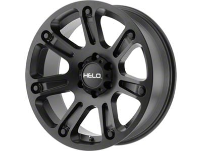 HELO HE904 Satin Black 6-Lug Wheel; 20x9; 18mm Offset (03-09 4Runner)