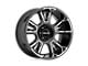 HELO HE914 Gloss Black Machined 6-Lug Wheel; 20x10; -18mm Offset (03-09 4Runner)