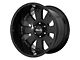 HELO HE917 Gloss Black 6-Lug Wheel; 20x9; 0mm Offset (03-09 4Runner)