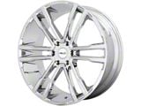 HELO HE918 Chrome 6-Lug Wheel; 20x9; 15mm Offset (03-09 4Runner)