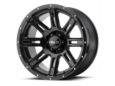 HELO HE900 Gloss Black 6-Lug Wheel; 20x9; 0mm Offset (04-15 Titan)