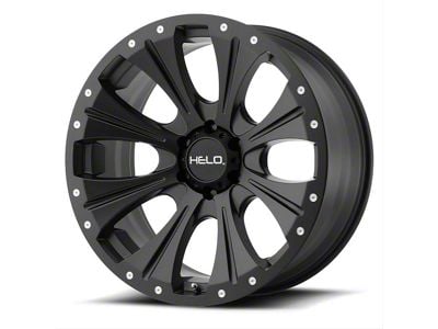 HELO HE901 Satin Black 6-Lug Wheel; 20x9; -12mm Offset (04-15 Titan)