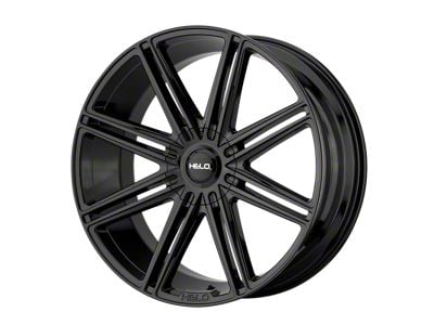 HELO HE913 Gloss Black 6-Lug Wheel; 22x9.5; 30mm Offset (04-15 Titan)