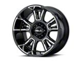 HELO HE914 Gloss Black Machined 6-Lug Wheel; 20x10; -18mm Offset (04-15 Titan)