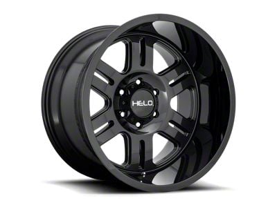 HELO HE916 Gloss Black 6-Lug Wheel; 20x9; 18mm Offset (04-15 Titan)