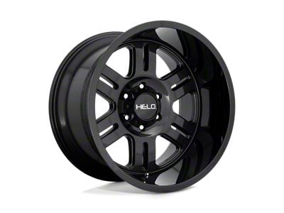 HELO HE916 Gloss Black 6-Lug Wheel; 18x9; 18mm Offset (04-15 Titan)