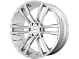 HELO HE918 Chrome 6-Lug Wheel; 20x9; 30mm Offset (04-15 Titan)