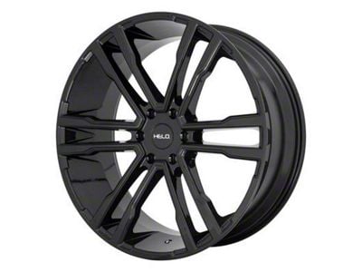 HELO HE918 Gloss Black 6-Lug Wheel; 20x9; 15mm Offset (04-15 Titan)