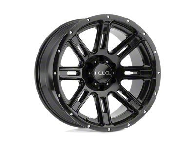 HELO HE900 Gloss Black 6-Lug Wheel; 20x9; 18mm Offset (05-21 Frontier)