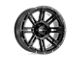 HELO HE900 Gloss Black 6-Lug Wheel; 20x9; 18mm Offset (05-21 Frontier)