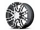 HELO HE835 Gloss Black Machined 6-Lug Wheel; 20x9; 18mm Offset (05-15 Tacoma)