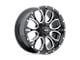 HELO HE879 Gloss Black Machined 6-Lug Wheel; 16x8; 0mm Offset (05-15 Tacoma)