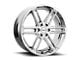 HELO HE909 Gloss Black 6-Lug Wheel; 17x9; 18mm Offset (05-15 Tacoma)