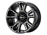 HELO HE914 Gloss Black Machined 6-Lug Wheel; 20x10; -18mm Offset (05-15 Tacoma)