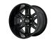 HELO HE916 Gloss Black 6-Lug Wheel; 20x12; -44mm Offset (05-15 Tacoma)