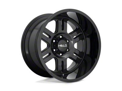 HELO HE916 Gloss Black 5-Lug Wheel; 20x9; 18mm Offset (07-13 Tundra)