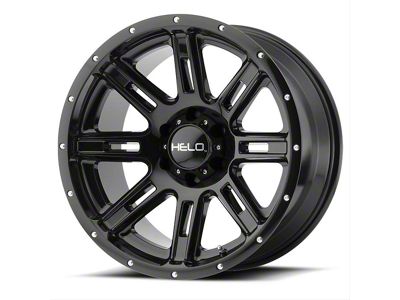 HELO HE900 Gloss Black 6-Lug Wheel; 20x9; 0mm Offset (2024 Tacoma)