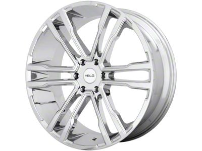 HELO HE918 Chrome 6-Lug Wheel; 20x9; 30mm Offset (2024 Tacoma)