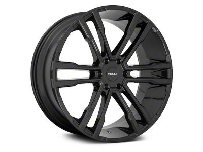 HELO HE918 Gloss Black 6-Lug Wheel; 20x9; 30mm Offset (2024 Tacoma)