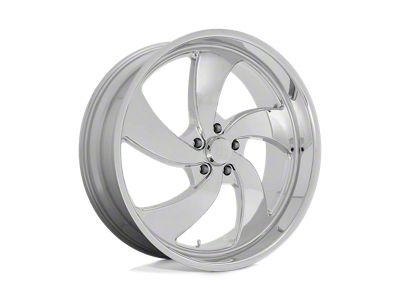 HELO HE835 Gloss Black Machined 6-Lug Wheel; 22x9.5; 18mm Offset (10-24 4Runner)