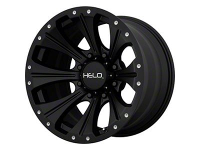 HELO HE901 Satin Black 6-Lug Wheel; 20x9; -12mm Offset (10-24 4Runner)