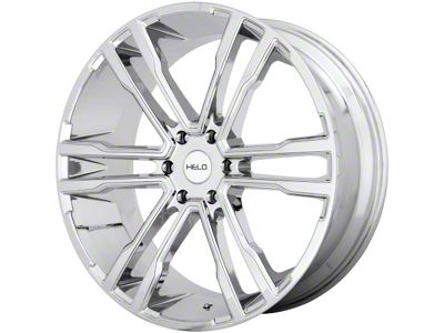 HELO HE918 Chrome 6-Lug Wheel; 20x9; 30mm Offset (10-24 4Runner)