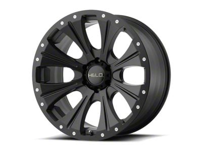 HELO HE901 Satin Black 6-Lug Wheel; 20x9; 18mm Offset (21-24 Bronco, Excluding Raptor)