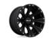 HELO HE901 Satin Black 6-Lug Wheel; 18x9; 18mm Offset (21-24 Bronco, Excluding Raptor)