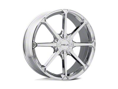 HELO HE870 Chrome Wheel; 18x8; 42mm Offset (84-01 Jeep Cherokee XJ)