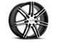 HELO HE884 Gloss Black with Machined Face Wheel; 20x8; 45mm Offset (84-01 Jeep Cherokee XJ)