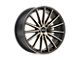 HELO HE894 Satin Black Dark Tint Wheel; 18x8; 38mm Offset (84-01 Jeep Cherokee XJ)