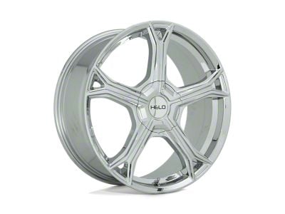 HELO HE915 Chrome Wheel; 22x8.5; 40mm Offset (84-01 Jeep Cherokee XJ)