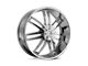 HELO HE868 Chrome Wheel; 20x8.5 (20-24 Jeep Gladiator JT)