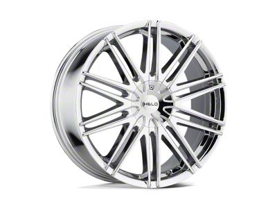 HELO HE880 PVD Chrome Wheel; 17x7.5 (20-24 Jeep Gladiator JT)