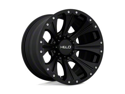 HELO HE901 Satin Black Wheel; 20x9; -12mm Offset (20-24 Jeep Gladiator JT)