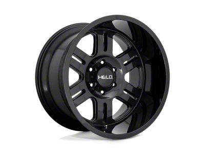 HELO HE916 Gloss Black Wheel; 20x12 (20-24 Jeep Gladiator JT)