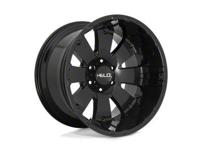 HELO HE917 Gloss Black Wheel; 18x10; -18mm Offset (20-24 Jeep Gladiator JT)