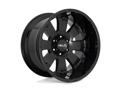 HELO HE917 Gloss Black Wheel; 20x10; -18mm Offset (20-24 Jeep Gladiator JT)