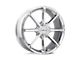 HELO HE870 Chrome Wheel; 18x8; 42mm Offset (93-98 Jeep Grand Cherokee ZJ)