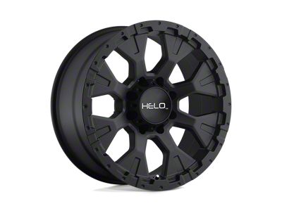 HELO HE878 Satin Black Wheel; 17x9; -12mm Offset (93-98 Jeep Grand Cherokee ZJ)