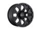 HELO HE878 Satin Black Wheel; 17x9; -12mm Offset (93-98 Jeep Grand Cherokee ZJ)