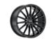 HELO HE894 Satin Black Wheel; 17x7.5; 40mm Offset (93-98 Jeep Grand Cherokee ZJ)